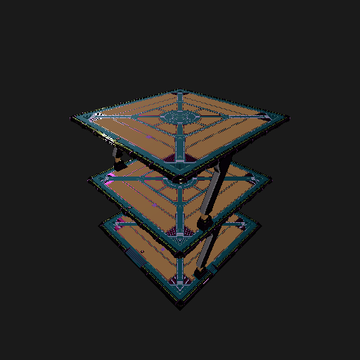 3 Tier Outpost Base Pad